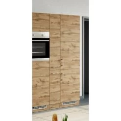 Held Möbel Apothekerschrank Sorrento 30x 200x 60 Cm 2 Ausz. 5 Fächer Wotaneiche -Moderne Küche Verkauf 853931 11016600 9