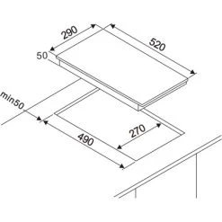 Respekta Domino-Glaskeramikkochfeld KM9130T-28Rahmenlos 10 Respekta Domino-Glaskeramikkochfeld KM9130T-28Rahmenlos -Moderne Küche Verkauf 9573437 4384 03