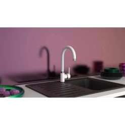 Eisl Spültischarmatur Diziani Weiß-Chrom -Moderne Küche Verkauf armaturdizianiweisschrom 9